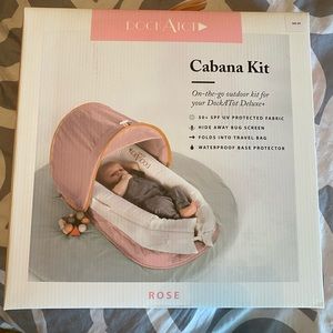 DockATot cabana kit in Rose color
